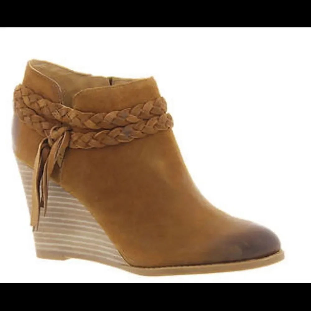 Franco Sarto L-Loni braided wedge.